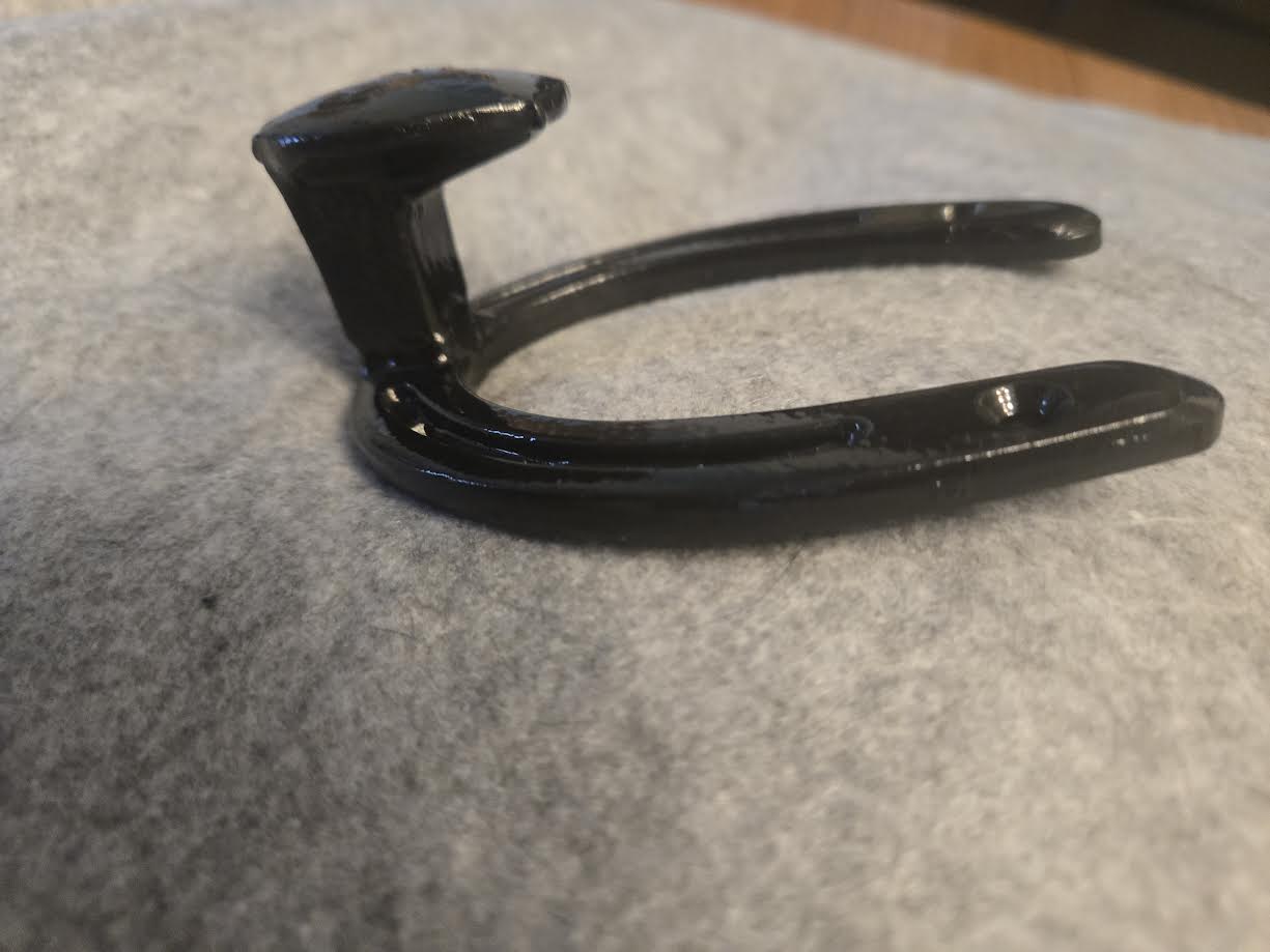 Railroad Spike pony hook