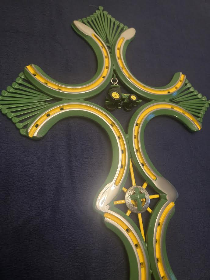 John Deer inspired cross