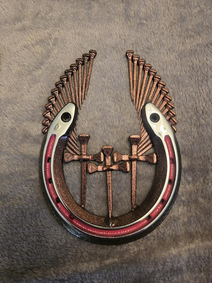 Winged Horseshoe Wall Hang