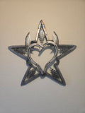 Flying Heart Rail Road Spike Star Raw