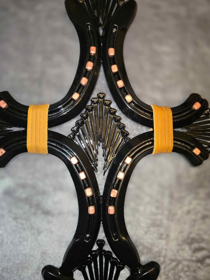 Black and Copper With leather