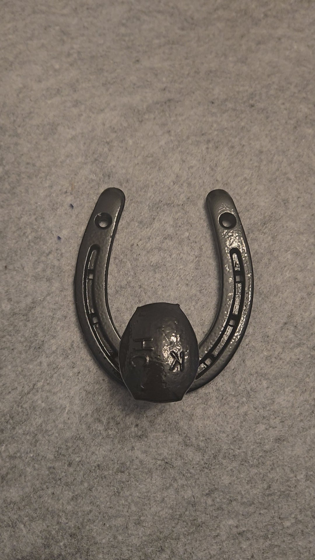 Railroad Spike pony hook