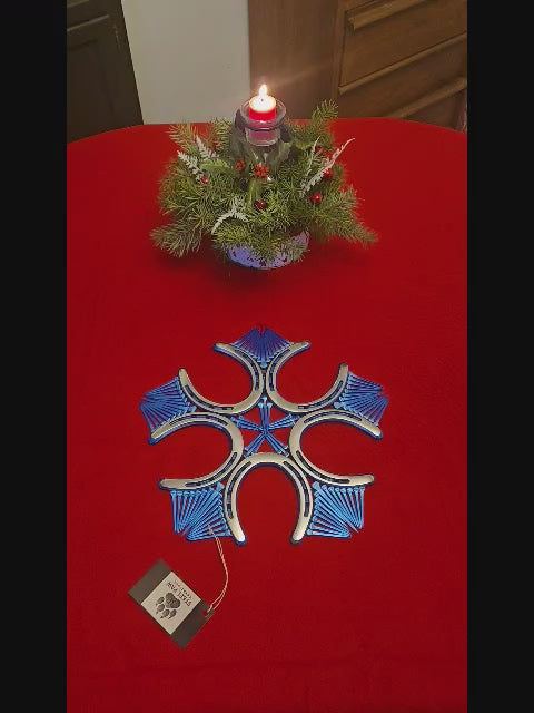 Icy Horseshoe Snowflake
